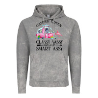 Cloud Rock newcamper queen classy sassy and a bit smart assy Vintage Hoodie - linhVisuals
