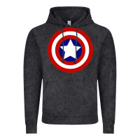 Vintage Black newcaptain america Vintage Hoodie - linhVisuals