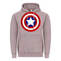 Vintage Zinc newcaptain america Vintage Hoodie - linhVisuals