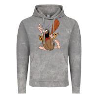 Cloud Rock newcaptain caveman Vintage Hoodie - linhVisuals