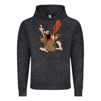 Vintage Black newcaptain caveman Vintage Hoodie - linhVisuals