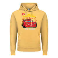 Vintage Mustard newcars lightning mcqueen Vintage Hoodie - linhVisuals