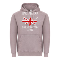 Vintage Zinc make america great britain again funny uk us Vintage Hoodie - linhVisuals