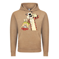 Vintage Coffee calvin Vintage Hoodie - linhVisuals
