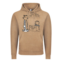 Vintage Coffee calvin Vintage Hoodie - linhVisuals