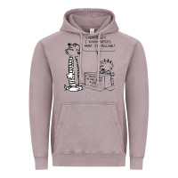 Vintage Zinc calvin Vintage Hoodie - linhVisuals