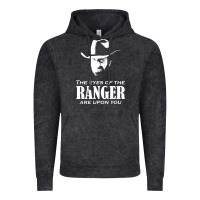Vintage Black walker texas ranger merchandise Vintage Hoodie - linhVisuals