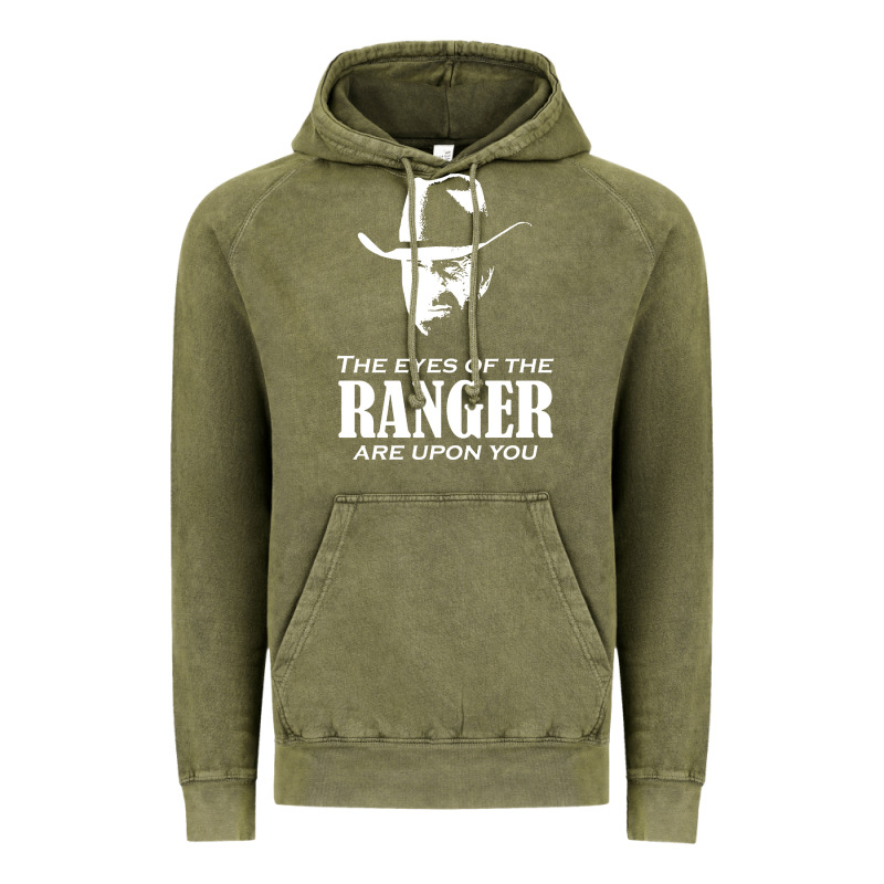 Walker Texas Ranger Merchandise Vintage Hoodie by linhVisuals | Teevron