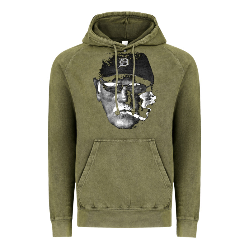 Newcigarette Smoking Jim Leyland Vintage Hoodie by linhVisuals | Teevron