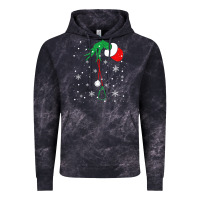 Cloud Black newchristmas grinch hand holding a stethoscope Vintage Hoodie - linhVisuals