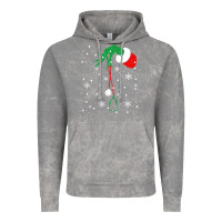 Cloud Rock newchristmas grinch hand holding a stethoscope Vintage Hoodie - linhVisuals