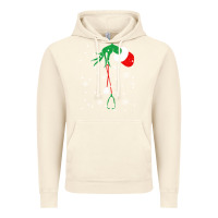 Vintage Artic newchristmas grinch hand holding a stethoscope Vintage Hoodie - linhVisuals
