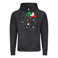 Vintage Black newchristmas grinch hand holding a stethoscope Vintage Hoodie - linhVisuals