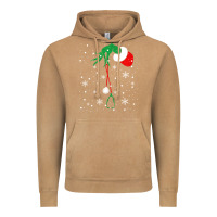 Vintage Camel newchristmas grinch hand holding a stethoscope Vintage Hoodie - linhVisuals