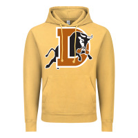Vintage Mustard Durham-bulls Vintage Hoodie - linhVisuals