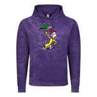 Cloud Purple green eggs and ham Vintage Hoodie - linhVisuals