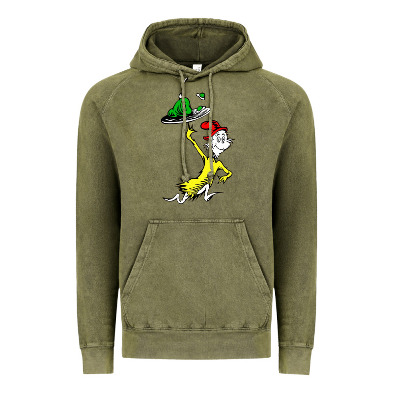 Green Eggs And Ham Vintage Hoodie by linhVisuals | Teevron