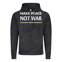 Vintage Black make peace not war Vintage Hoodie - linhVisuals