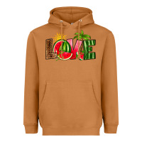 Meerkat love watermelon Heavyweight Hoodie - RanaPortraitStore