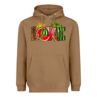 Toasted Coconut love watermelon Heavyweight Hoodie - RanaPortraitStore