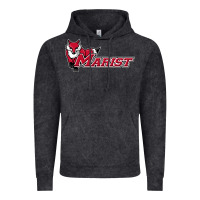 Vintage Black marist red foxes Vintage Hoodie - linhVisuals