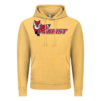 Vintage Mustard marist red foxes Vintage Hoodie - linhVisuals