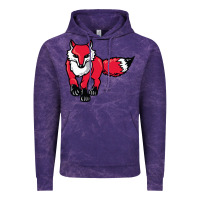 Cloud Purple marist red foxes Vintage Hoodie - linhVisuals