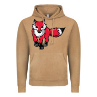Vintage Camel marist red foxes Vintage Hoodie - linhVisuals