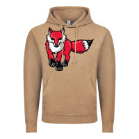 Vintage Coffee marist red foxes Vintage Hoodie - linhVisuals