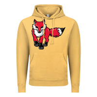 Vintage Mustard marist red foxes Vintage Hoodie - linhVisuals