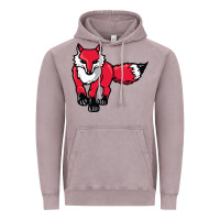 Vintage Zinc marist red foxes Vintage Hoodie - linhVisuals