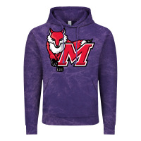 Cloud Purple marist red foxes Vintage Hoodie - linhVisuals