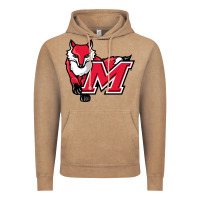 Vintage Coffee marist red foxes Vintage Hoodie - linhVisuals