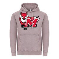 Vintage Zinc marist red foxes Vintage Hoodie - linhVisuals