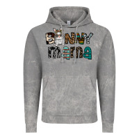 Cloud Rock Bunny mama Vintage Hoodie - CowhideDigitalArt