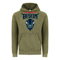 Vintage Olive howard bison Vintage Hoodie - linhVisuals