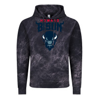 Cloud Black howard bison Vintage Hoodie - linhVisuals