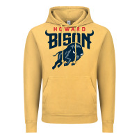 Vintage Mustard howard bison Vintage Hoodie - linhVisuals