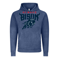 Vintage Denim howard bison Vintage Hoodie - linhVisuals