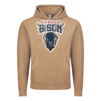 Vintage Coffee howard bison Vintage Hoodie - linhVisuals