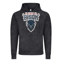 Vintage Black howard bison Vintage Hoodie - linhVisuals