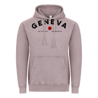 Vintage Zinc geneva switzerland clothing gifts and souvenirs Vintage Hoodie - linhVisuals
