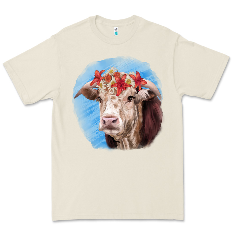 Hereford Bull Premium Tee by RanaPortraitStore | Teevron