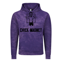 Cloud Purple chick magnet Vintage Hoodie - linhVisuals