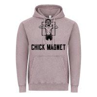 Vintage Zinc chick magnet Vintage Hoodie - linhVisuals