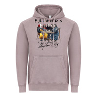 Vintage Zinc Horror friends Vintage Hoodie - linhVisuals