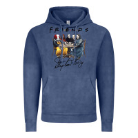 Vintage Denim Horror friends Vintage Hoodie - linhVisuals