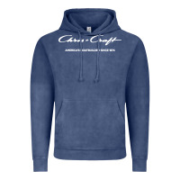 Vintage Denim chris boat company Vintage Hoodie - linhVisuals