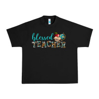 Black blessed teacher Urban Heavy Tee - BundleAndBundleShop