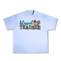 Grape Ice blessed teacher Urban Heavy Tee - BundleAndBundleShop